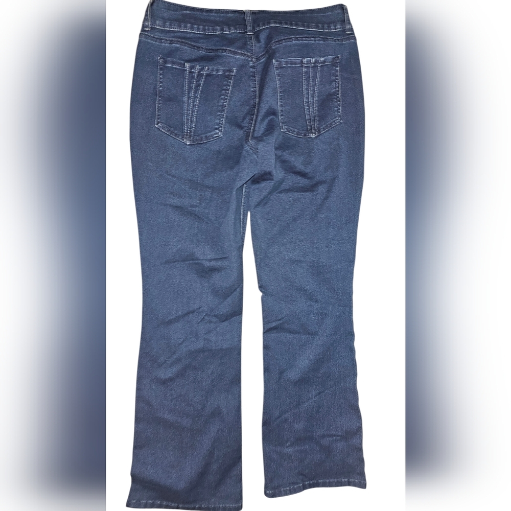 Riders LEE Mid Rise Boot Cut 14P Women's Jeans 14 Petite Denim Pants